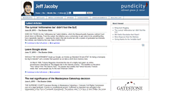Desktop Screenshot of jacoby.pundicity.com